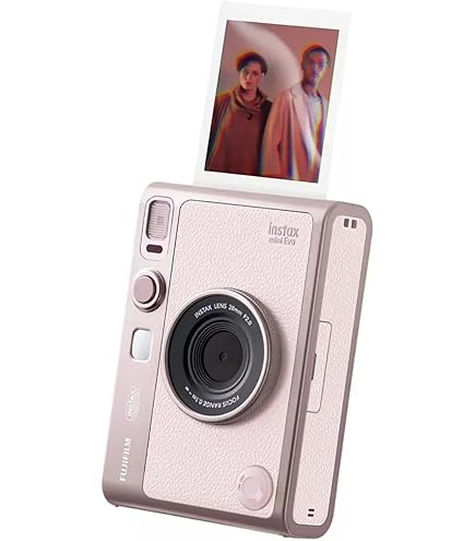 Amazon.com : FUJIFILM INSTAX Mini EVO Hybrid Instant Camera Black